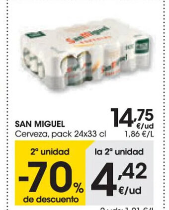 Aliprox San Miguel Cerveza oferta
