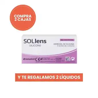 Soloptical Sol-lens silicone multifocal 8.6 (6 lentillas) oferta