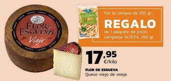 Supermercados Lupa Flor de esgueva queso viejo de oveja oferta