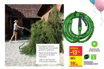 Leroy Merlin Geolia Manguera Extensible 15 M oferta