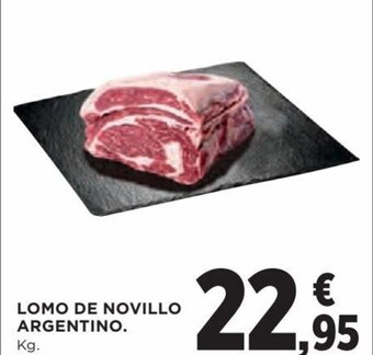 Hipercor Lomo De Novillo Argentino oferta