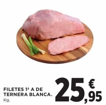 Hipercor Filetes 1 A De Ternera Blanca oferta