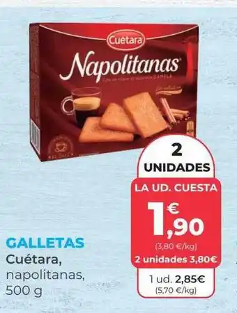SPAR Gran Canaria Galletas cuétara napolitanas oferta
