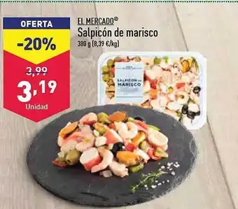 ALDI El mercado salpicón de marisco oferta