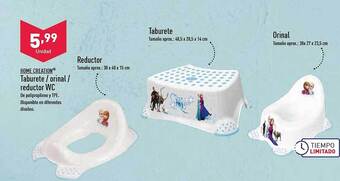 ALDI Home creation taburete orinal reductor wc oferta