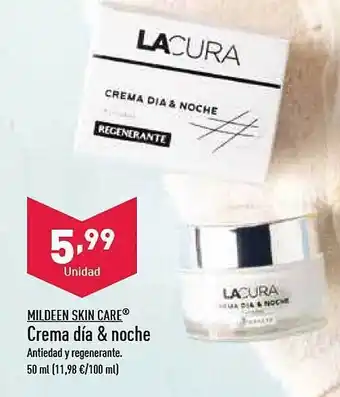ALDI Mildeen skin care crema día & noche oferta