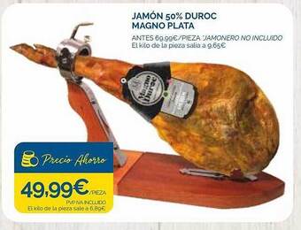 Supermercados La Despensa Jamón 50% duroc magno plata oferta