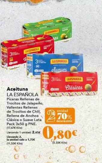 Gadis Aceituna la española oferta