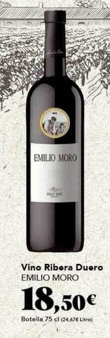 Gadis Vino ribera duero emilio moro oferta
