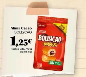 Gadis Minis cacao bollycao oferta
