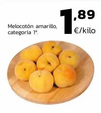 Supermercados Lupa Melocotón amarillo oferta