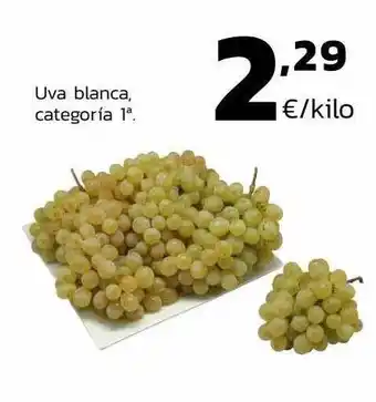 Supermercados Lupa Uva blanca categoría 1a oferta