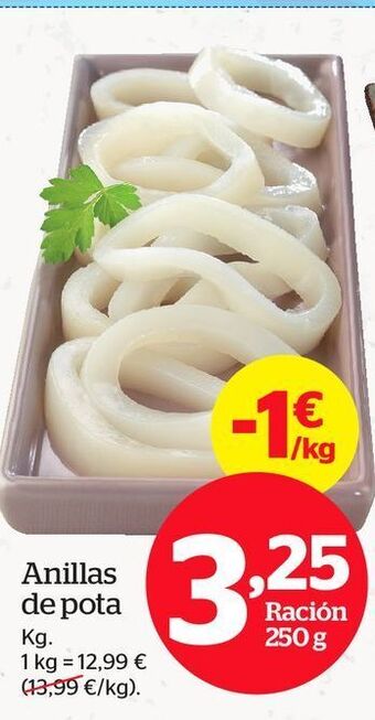 La Sirena Anillas de pota oferta