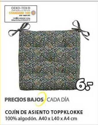 JYSK Cojín de asiento toppklokke oferta