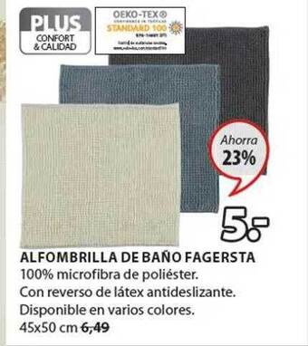 JYSK Alfombrilla de baño fagersta oferta