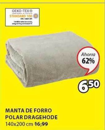 JYSK Manta de forro polar dragehode oferta