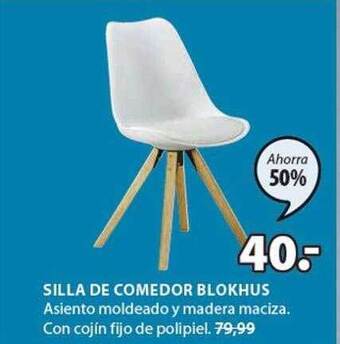 JYSK Silla de comedor blokhus oferta