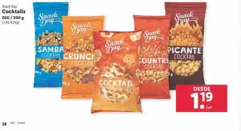 Lidl Snack day cocktails oferta