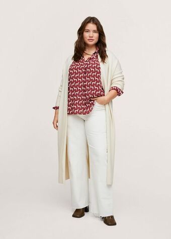 MANGO Blusa maos1 oferta