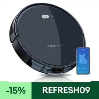 eBay Tesvor x500 robot aspiradora 1800pa barrer control remoto barriendo limpiador oferta