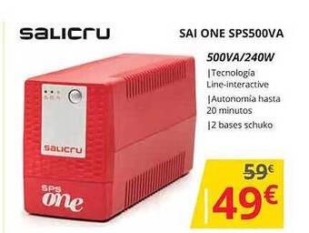 Dynos Informática Salicru sai one sps500va oferta