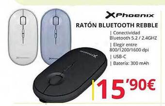 Dynos Informática Phoenix ratón bluetooth rebble oferta