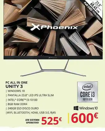 Dynos Informática Pc all in one unity 3 oferta