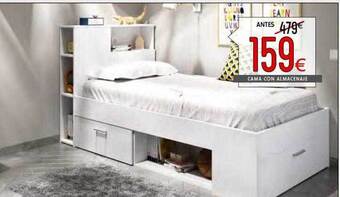 Atrapamuebles Cama con almacenaje oferta
