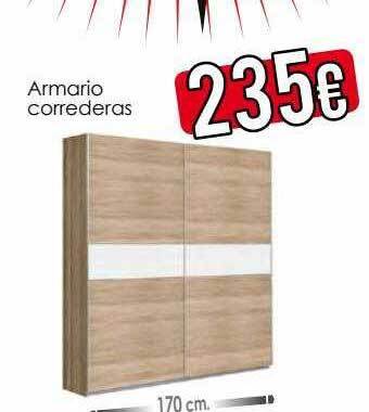 Atrapamuebles Armario correderas oferta