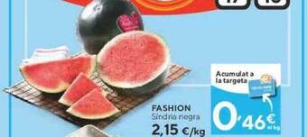 Caprabo Fashion sindria negra oferta