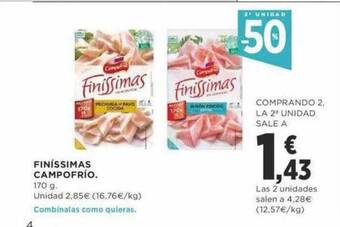 Supercor Exprés 2a unidad -50% finíssimas campofrío oferta