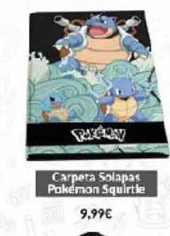 Game Carpeta solapas pokemon squirtle oferta
