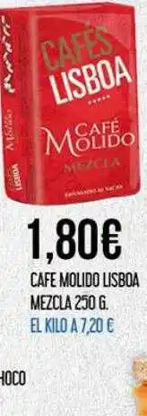 Claudio Cafe molido lisboa mezcla oferta
