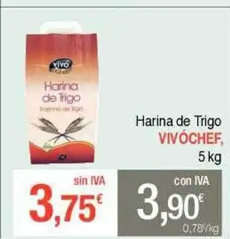 Masymas Harina de trigo vivóchef oferta