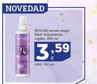 HiperDino Revlon serum magic flash tratamiento capilar oferta