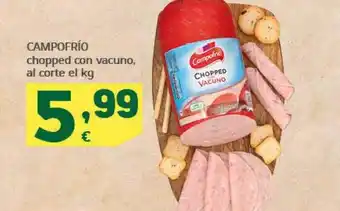 HiperDino Campofrio chopped con vacuno oferta