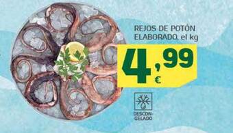 HiperDino Rejos de potón elaborado oferta