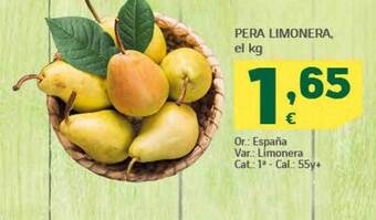 HiperDino Pera limonera oferta