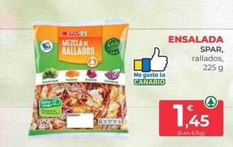 SPAR Gran Canaria Ensalada spar rallados oferta