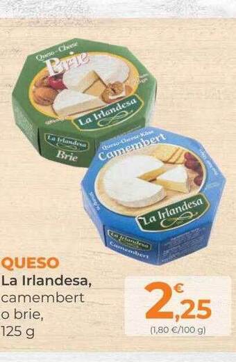SPAR Gran Canaria Queso la irlandesa camembert o brie oferta