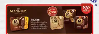 SPAR Gran Canaria Magnum helado almendras double avellana bouble caramelo billonaire o double caramelo oferta