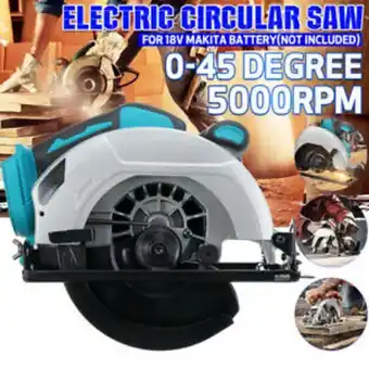eBay Azul sierras circulares eléctrica bricolaje de alto rendimiento para makita 18v oferta