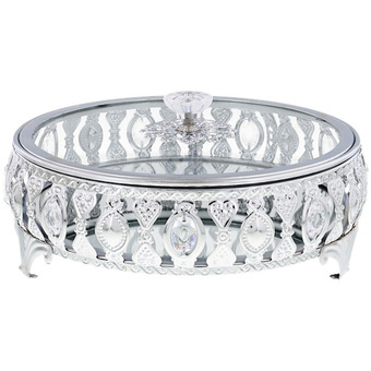 Action Plato decorativo con pies home accents oferta