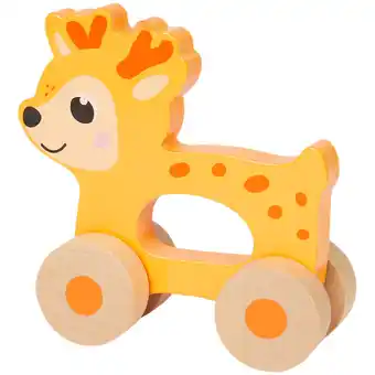 Action Figura de madera con ruedas mini matters oferta