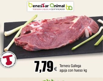 FROIZ Ternera Gallega Aguja Con Hueso Kg oferta