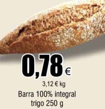 FROIZ Barra 100% Integral Trigo 250 g oferta