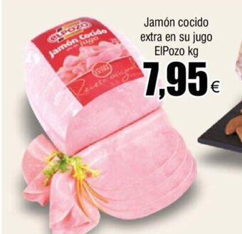 FROIZ Jamón Cocido Extra en Su Jugo Elpozo kg oferta