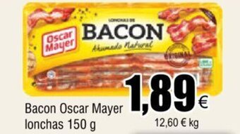 FROIZ Bacon Oscar Mayer Lonchas 150 g oferta