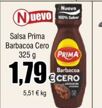 FROIZ Salsa Prima Barbacoa Cero oferta