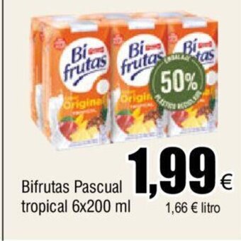 FROIZ Bifrutas Pascual Tropical 6x200 ml oferta